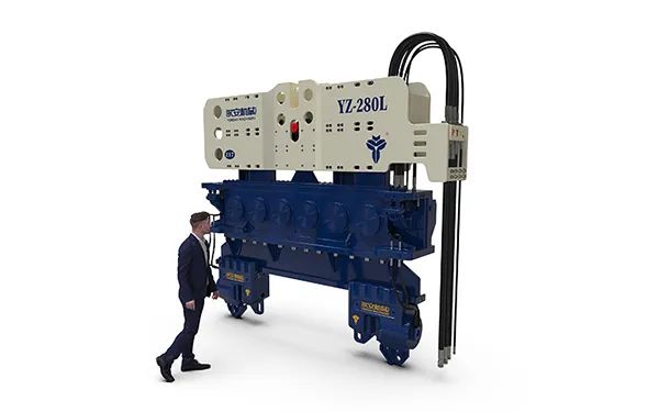 Hydraulic Vibratory Hammer with Eccentric Mass