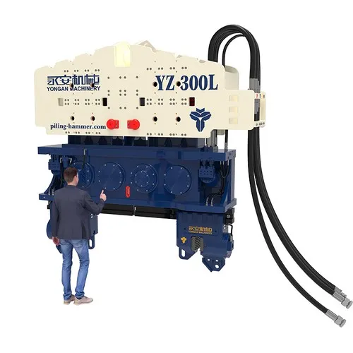Hydraulic Vibratory Hammer with Eccentric Mass