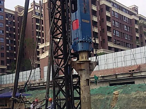 Construction in Zhongjiang County, Deyang, Sichuan