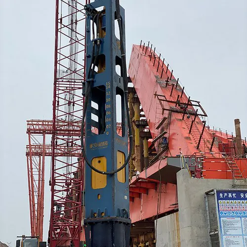 Hanjiang-Yangtze River Bridge Construction in Hubei