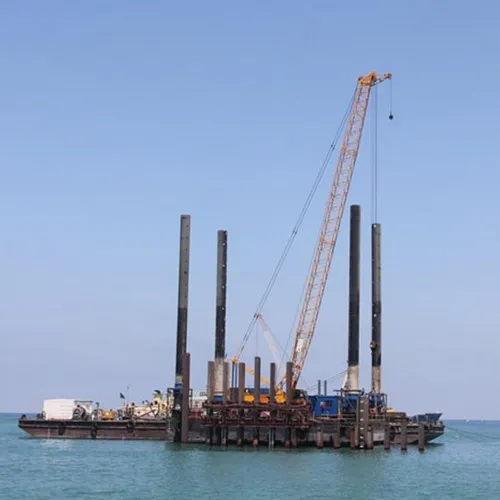 Pier Construction in Ashdod, Israel