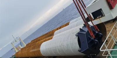 Offshore Wind Farm Construction in Yangjiang, Guangdong