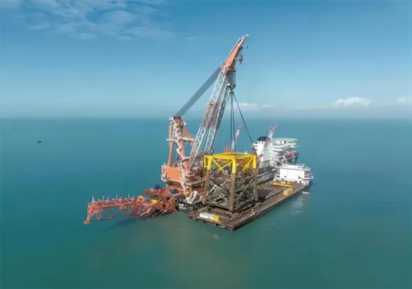 701CO Oil Platform Construction in Zhanjiang, Guangdong