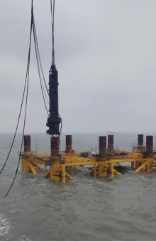 701CO Oil Platform Construction in Zhanjiang, Guangdong